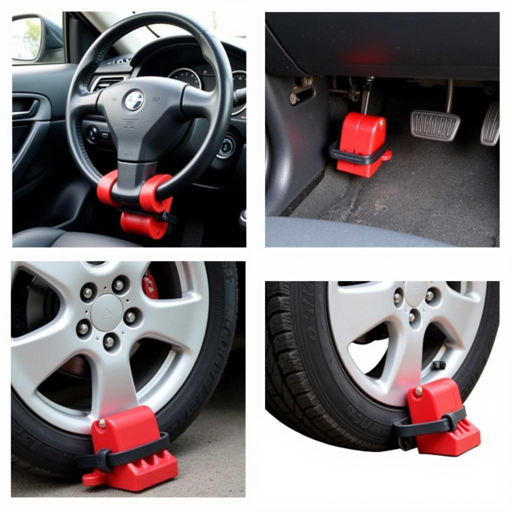 Various Mechanical Anti-theft Devices for Cars