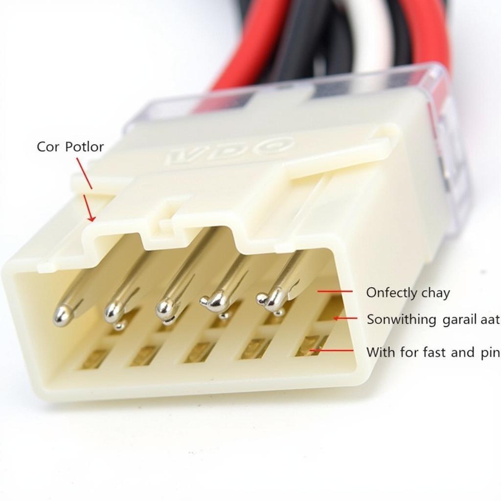 VDO Car Radio Wiring Harness Connector