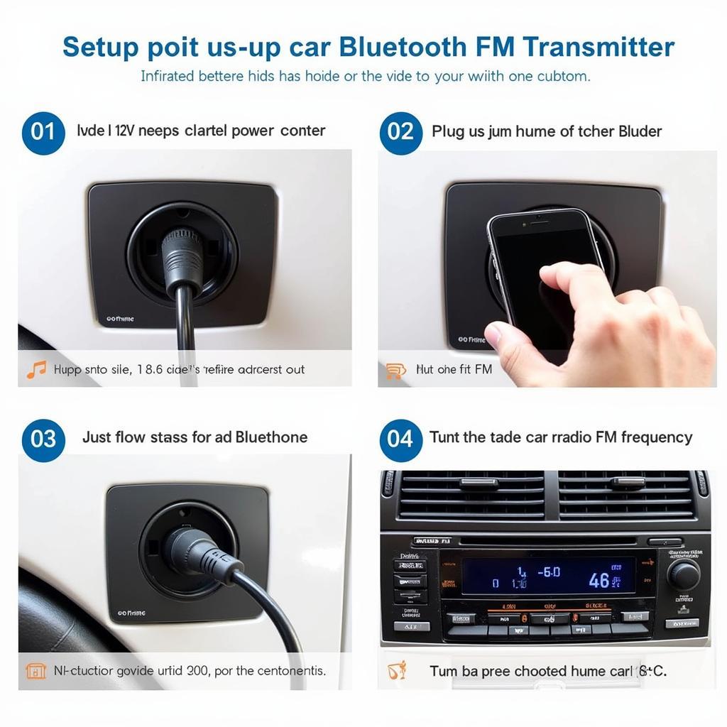 Setting up the VictSing Bluetooth FM Transmitter