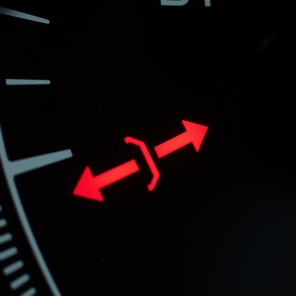 Volkswagen Brake Pad Warning Light Illuminated on Dashboard