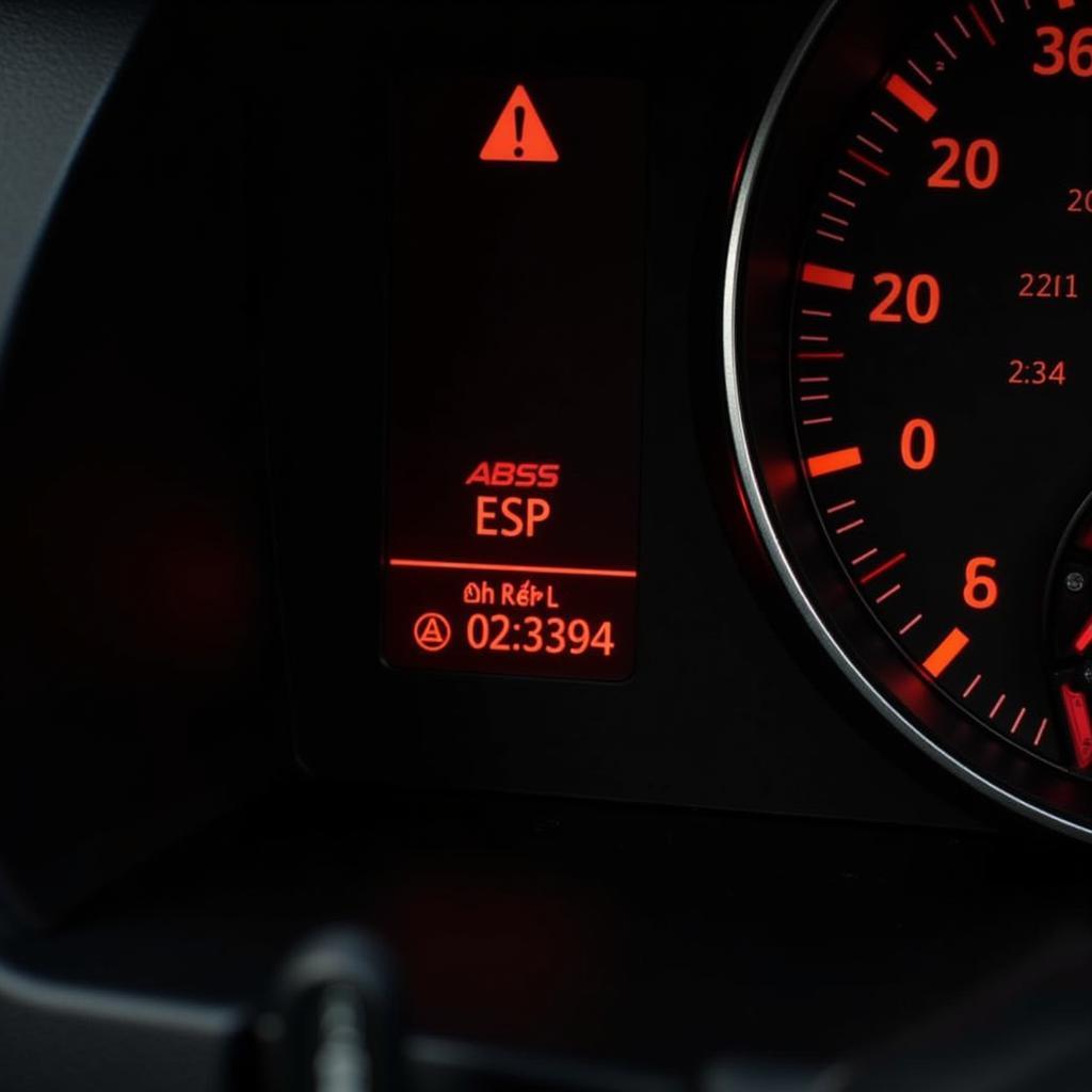 VW ABS ESP Warning Light on Dashboard