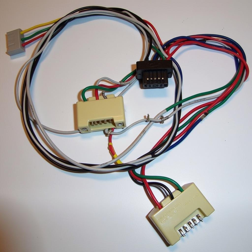 VW Car Radio Stereo Wiring Diagram Example