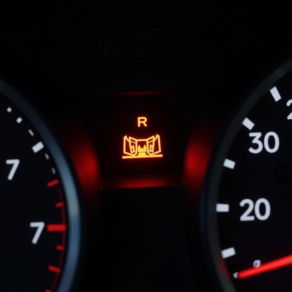 VW Passat Brake Pad Warning Light on Dashboard