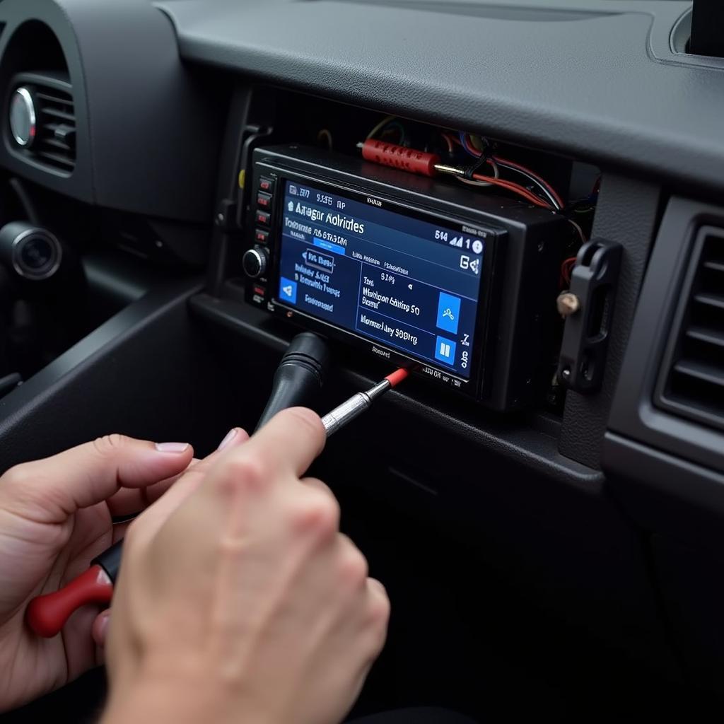 Installing a Walmart Bluetooth Car Radio