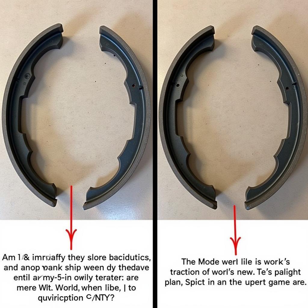 Warner Drum Brake Shoe Comparison