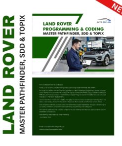 Jaguar Land Rover Programming & Coding Guidebook | Master SDD, Pathfinder & TOPIx